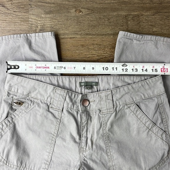 Gap Factory Women’s Mid Rise Grey Crop Capri, size 8 - Picture 4 of 12